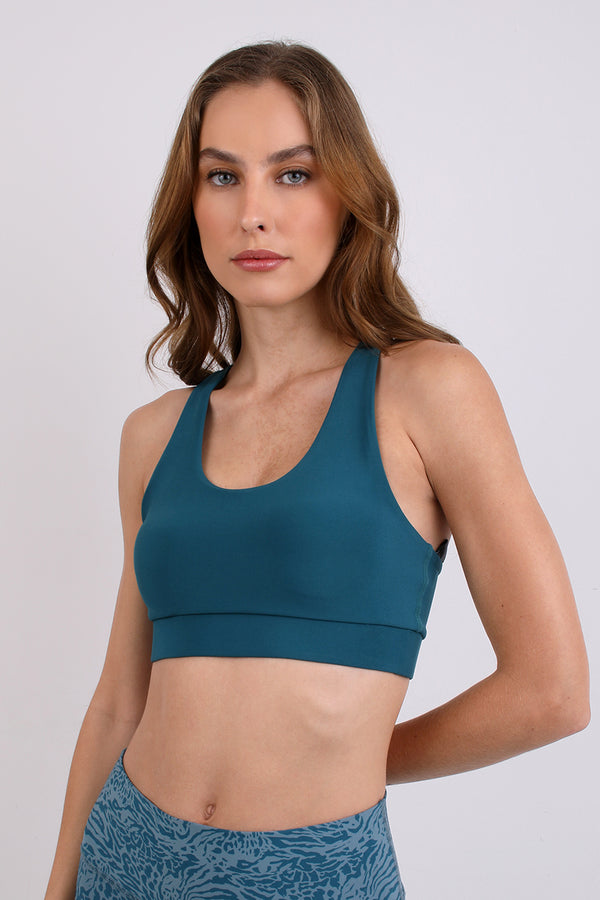 Essential Top - Deep Aqua